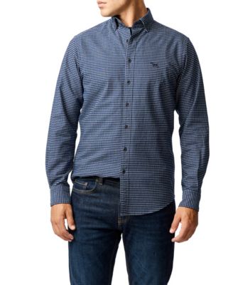Rodd & Gunn - Men's Gunn Check Oxford 5 Long Sleeve Sports Fit Shirt