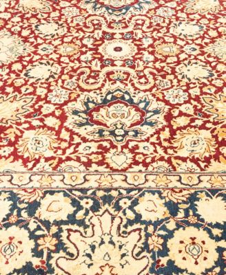 Adorn Hand Woven Rugs Mogul M1029 Rug Collection In Red