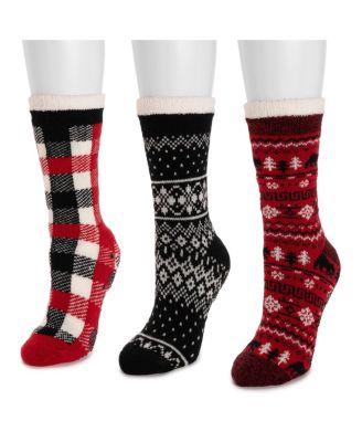 Women's 3 Pk. Tall Cozy Lined Lounge Socks