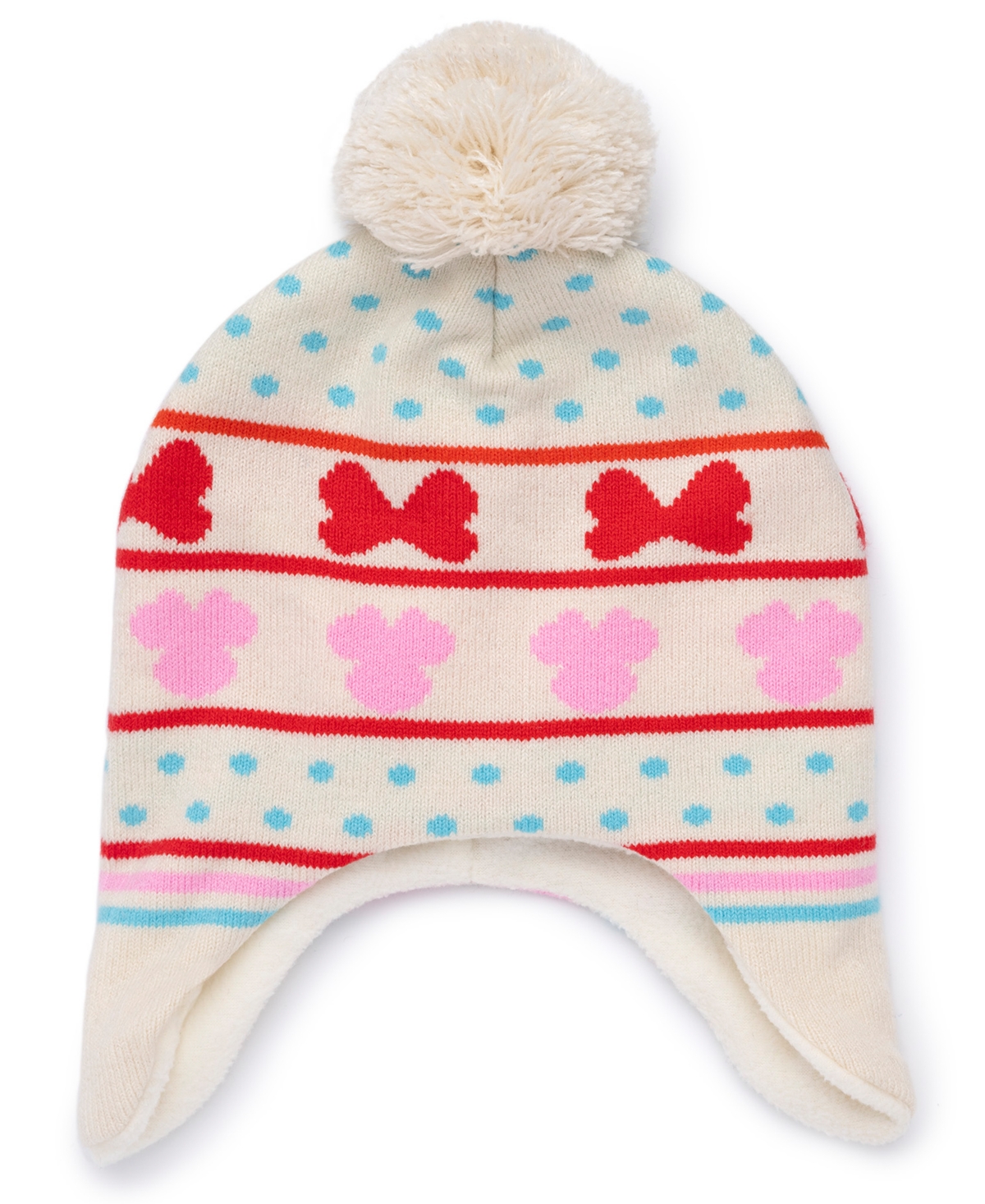 Minnie Mouse Toddler Girls 2-piece Heidi Beanie And Mitten Set In Multi