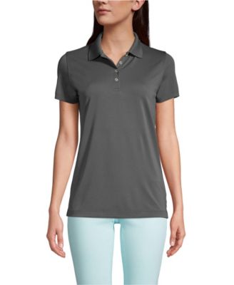 Women's School Uniform Short Sleeve Polyester Polo Shirt