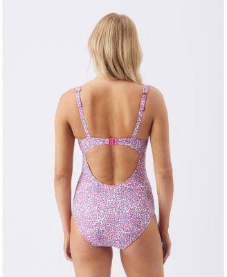 Maternity Ripe Skipper Tie Front One Piece