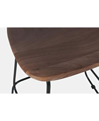 Nature's Edge Solid Acacia Four Piece 72" Counter Height Dining Set