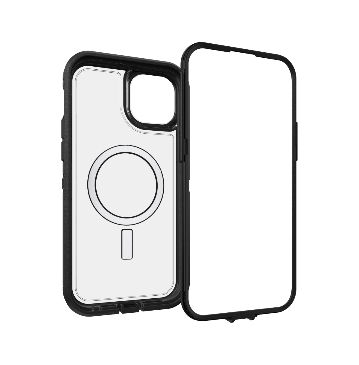 OtterBox Defender Pro Xt Clear MagSafe Case for Apple iPhone 15 Plus / iPhone 14 Plus-Clear