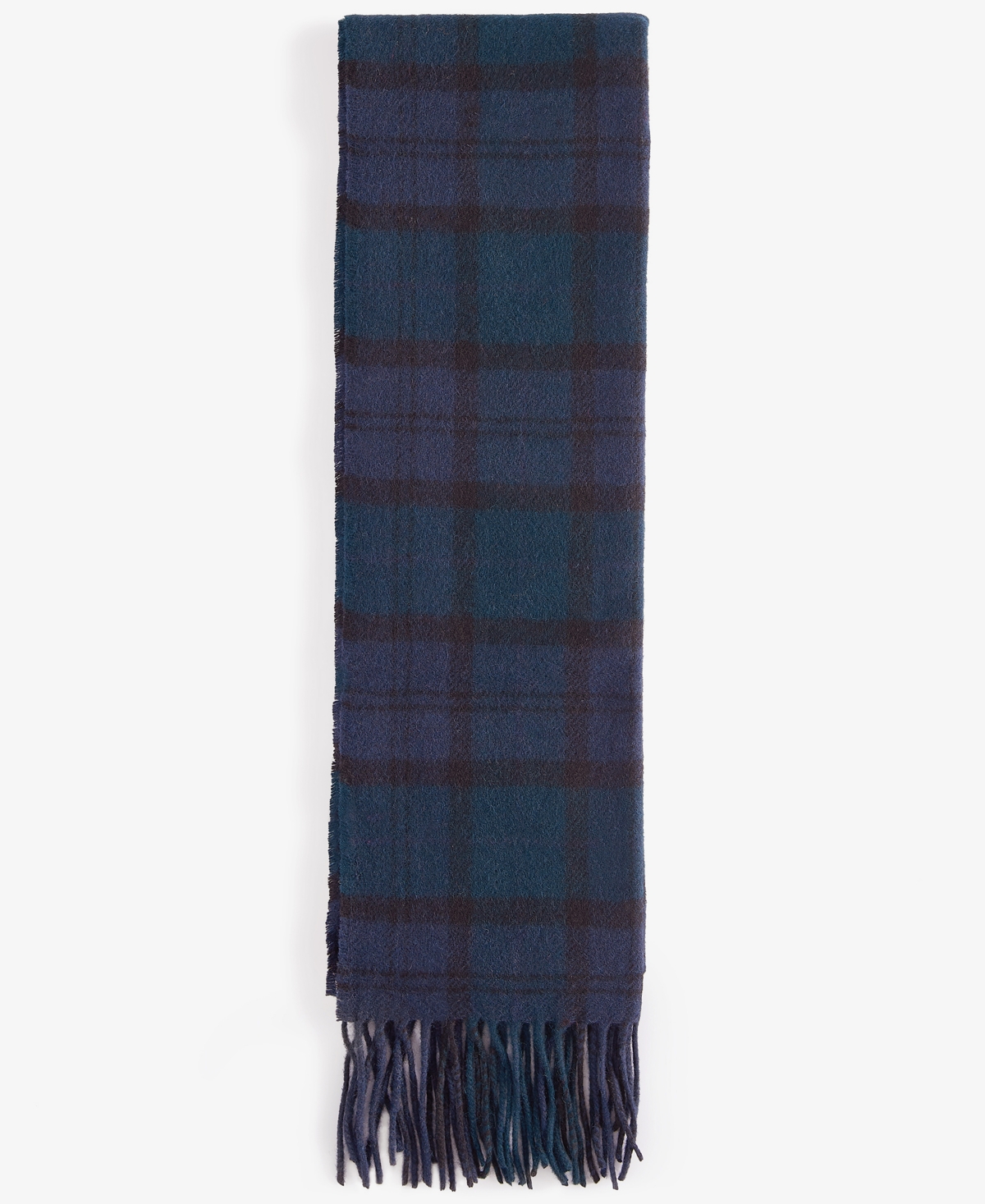 Barbour Men's Tartan Design Scarf In Blue