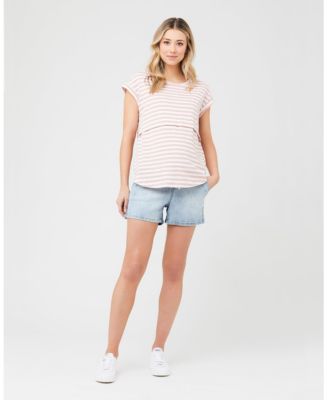 Bailey Light Blue Denim Shorts for Women