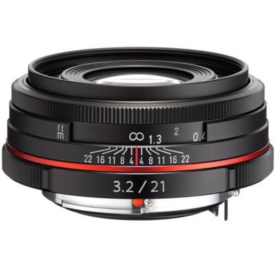 SMCP-DA 21mm f/3.2 AL HD Limited Edition Lens, Black