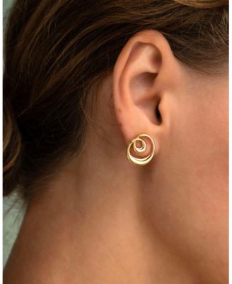 Dalia Twist Stud Earrings