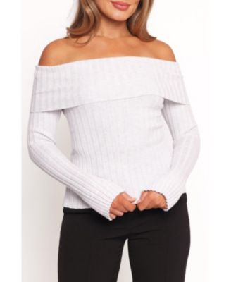 Women's Anderson Wide Rib Off Shoulder Top