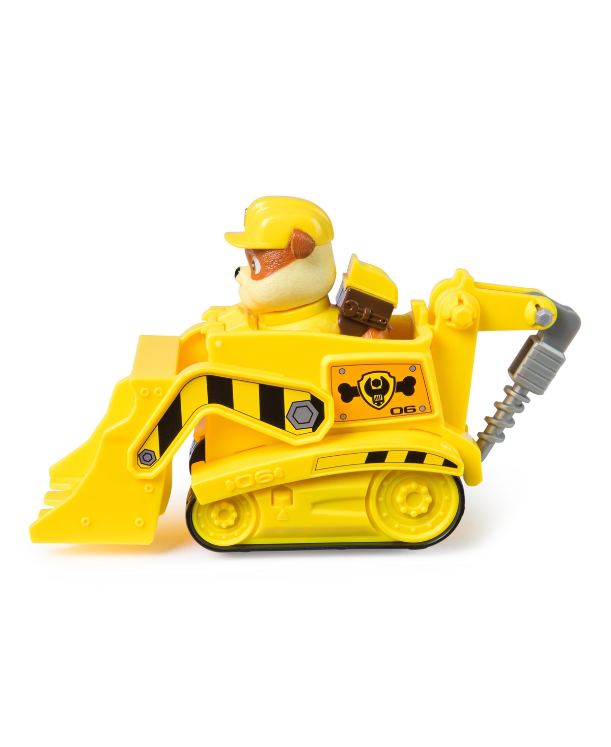 Paw Patrol Rubble's Bulldozer Truck Toy In Yellow
