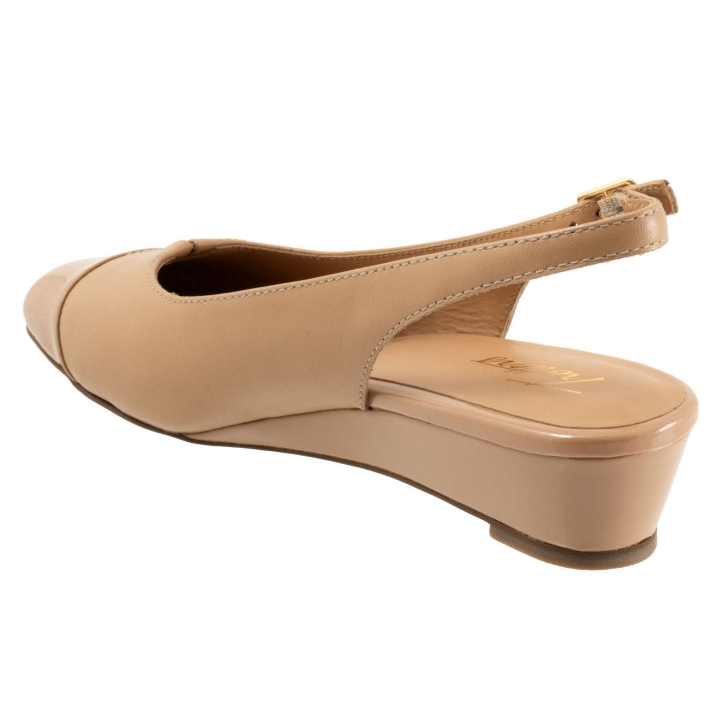 Женские туфли Trotters Dea Wedge Pump, цвет: Бежевый — фото 5