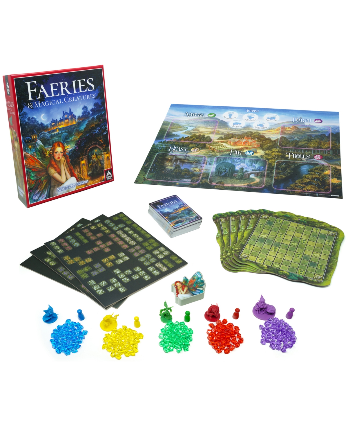 Forbidden Games Faeries And Magical Creatures All-in Pack In Multi