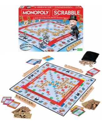 Monopoly Scrabble Board Game