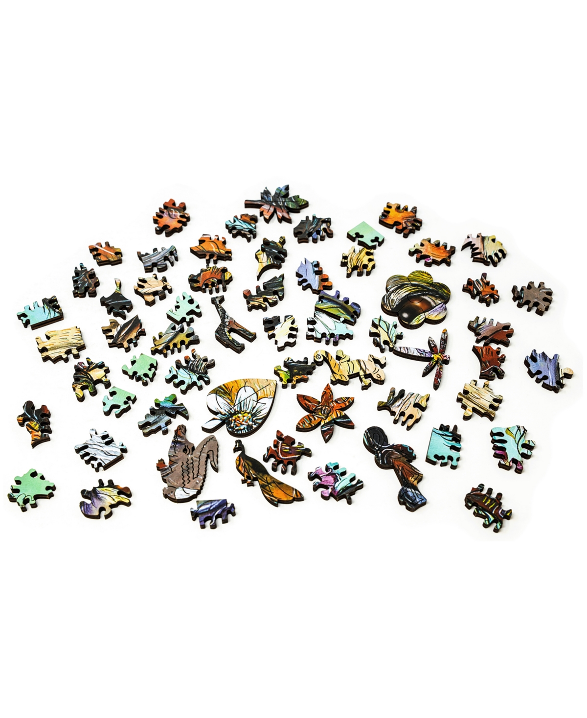 Areyougame Wooden Jigsaw Puzzle It's A Jungle Out There, 599 Pieces In Multi