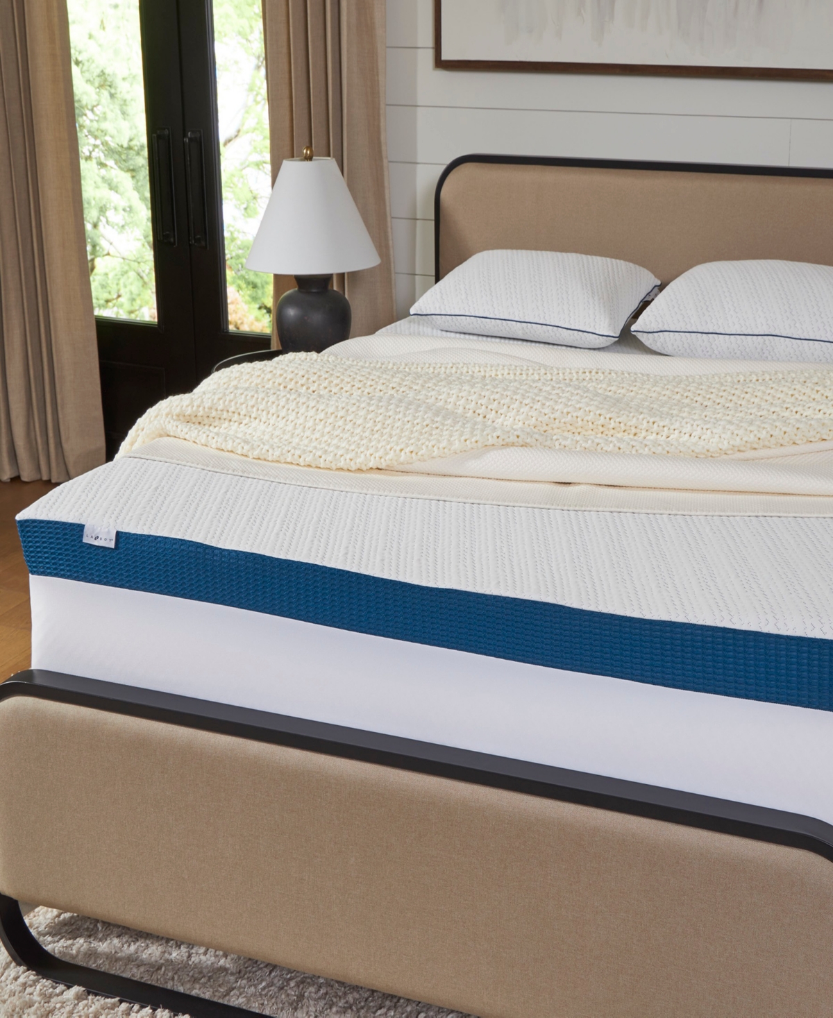 La-z-boy Luxury 3" Layered Foam Mattress Topper, King In Multi