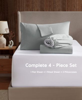 Premier Collection Deep Pocket 4 Piece Sheet Set, King
