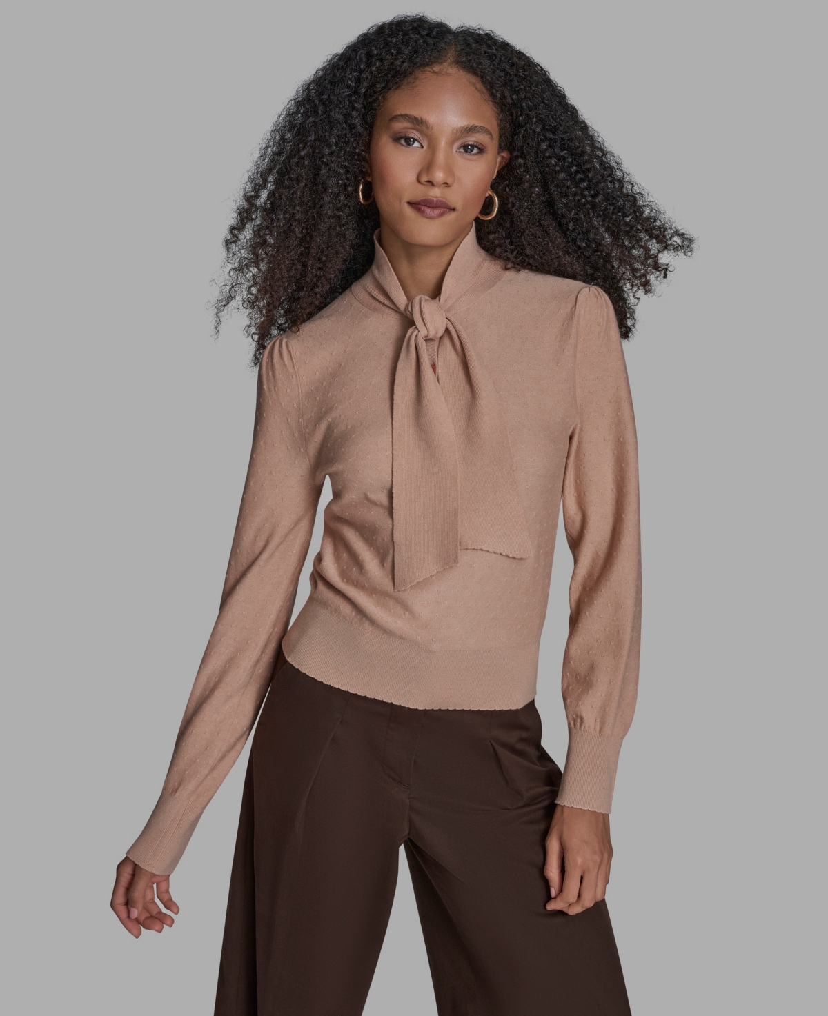 Bcbg Women's Collared Pull-on Sweater