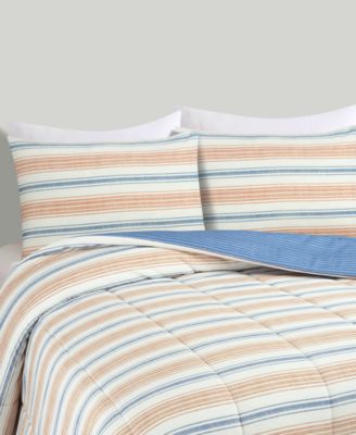 Macy's Cloud Stripe 3-Pc. Comforter Sets