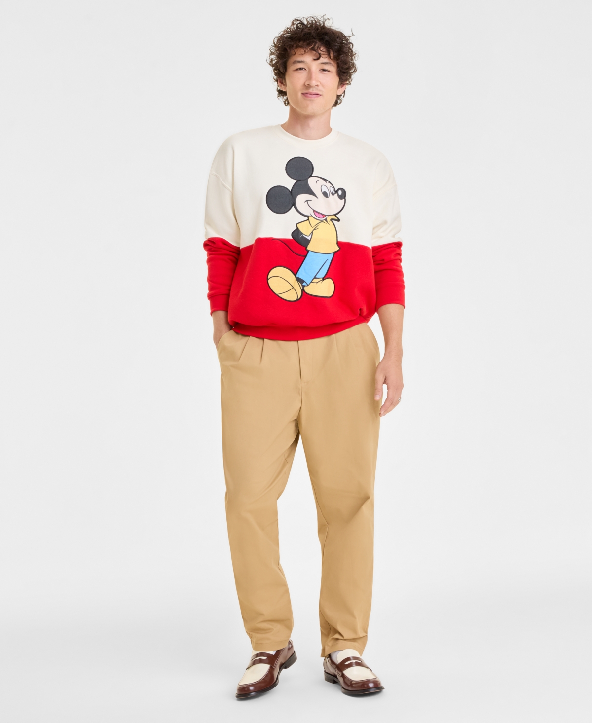 Disney | Macy's Unisex Mickey Mouse Crewneck Sweatshirt, Exclusive