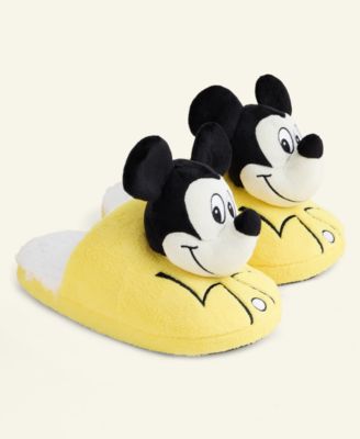 Disney | Macy's - Adult Unisex Mickey Mouse 3D Slide-On Slippers