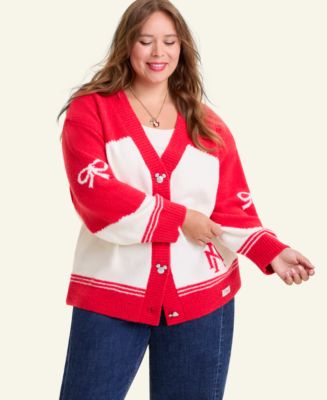 Disney | Macy's Plus Size Minnie Mouse Cardigan Embellished with