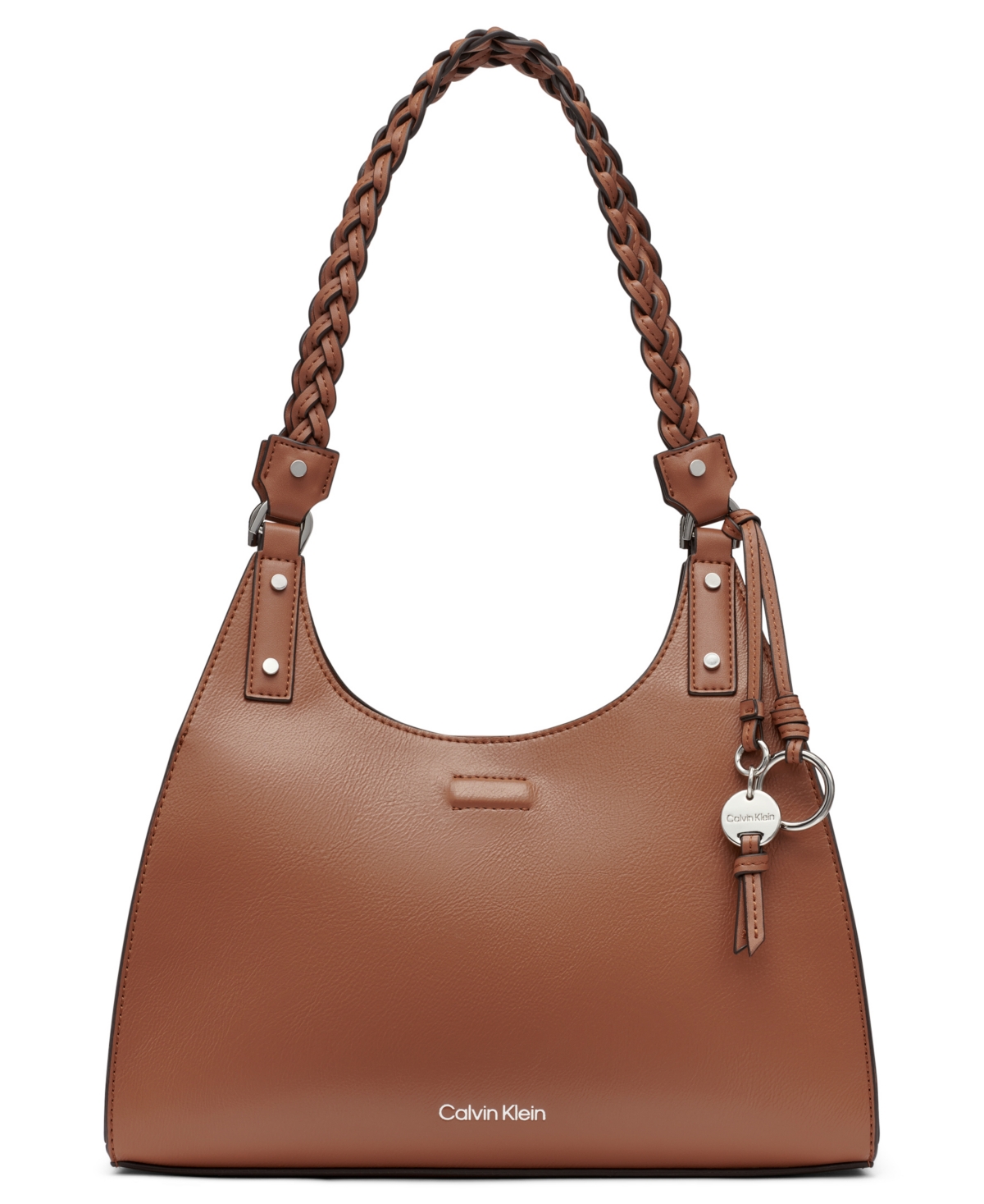 Calvin Klein Women's Shelly Mini Satchel Bag In Brown