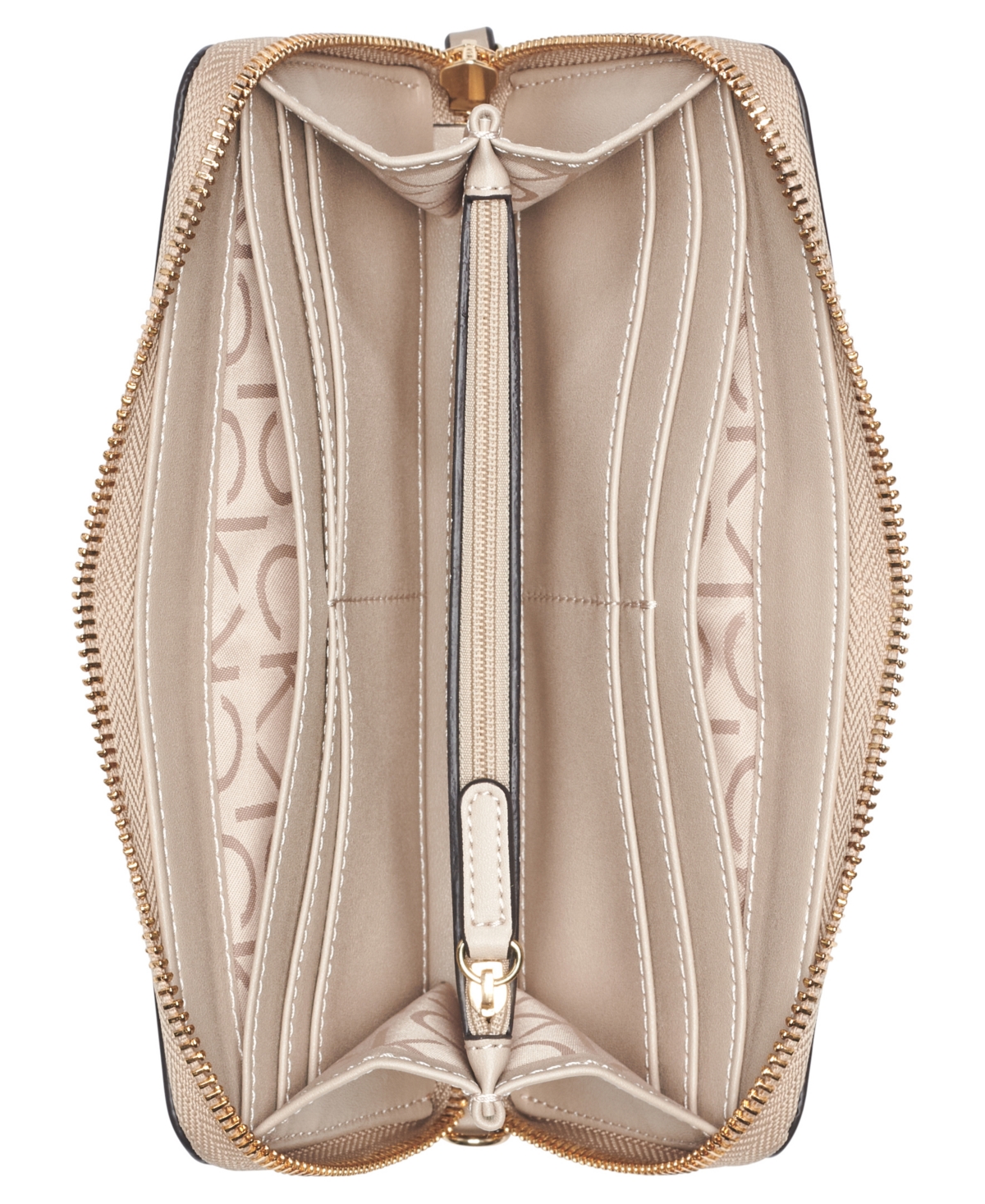 Calvin Klein Women's Moon Mini Wallet Bag In Gold