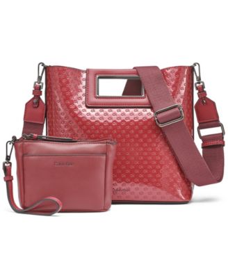 Eira Signature Embossed Crossbody