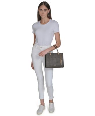 Verne Mini Signature Convertible Satchel with Charm