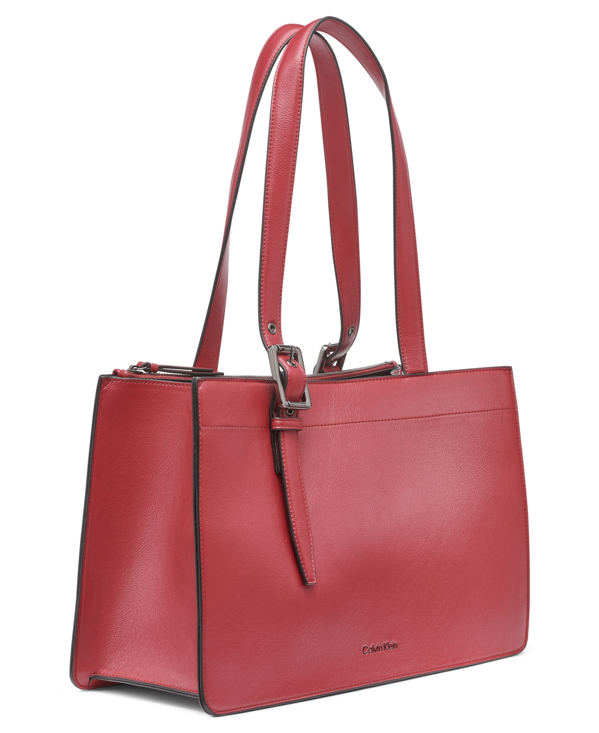 Calvin Klein Women's Havana Mini Tote Bag In Red