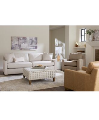 Stacia 88" Fabric Fully Padded Sofa