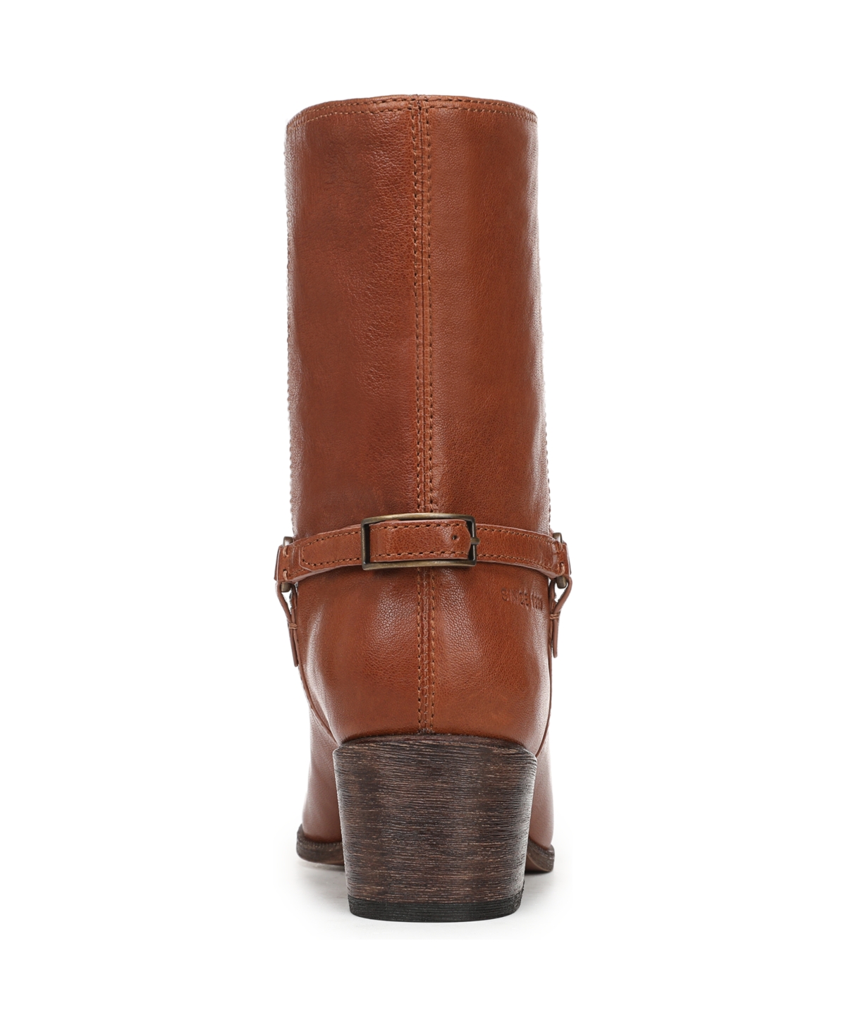 Franco Sarto Women's Kian Round Toe Pull On Short Boots In Brown