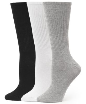 Women's 3 Pack Crew Socks