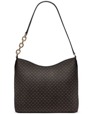 Nova Top Zipper Mini Signature Chain Shoulder Bag