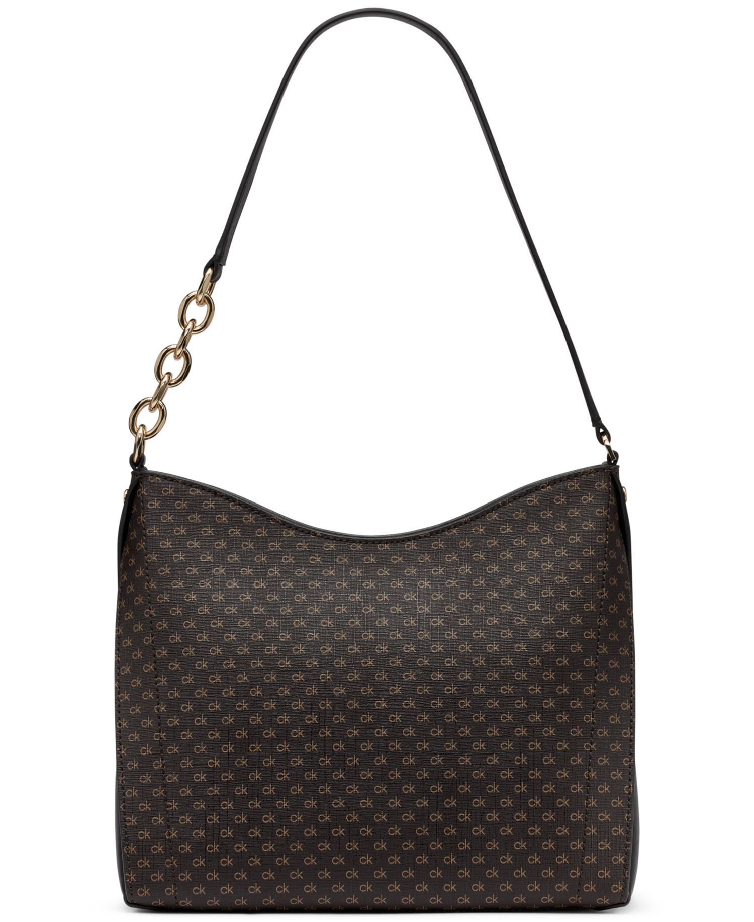 Nova Top Zipper Mini Signature Chain Shoulder Bag