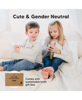 Mini Toddler Pillow and Pillowcase for Crib, 9x13 Small Pillow for Toddler, Kids Travel Pillow