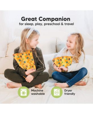 Mini Toddler Pillow and Pillowcase for Crib, 9x13 Small Pillow for Toddler, Kids Travel Pillow