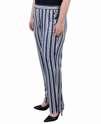 Plus Size Wide Waist Pull On Pants