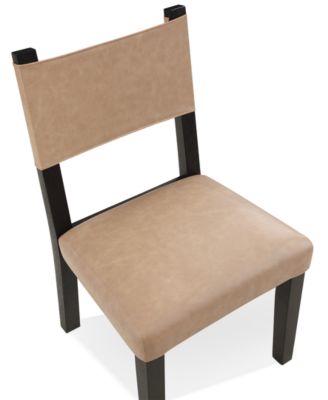 Macai 35.25" Wood Upholstered Side Chair
