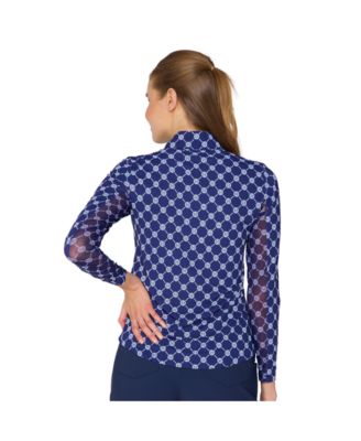 G Lifestyle Long Sleeve Mock Neck Top