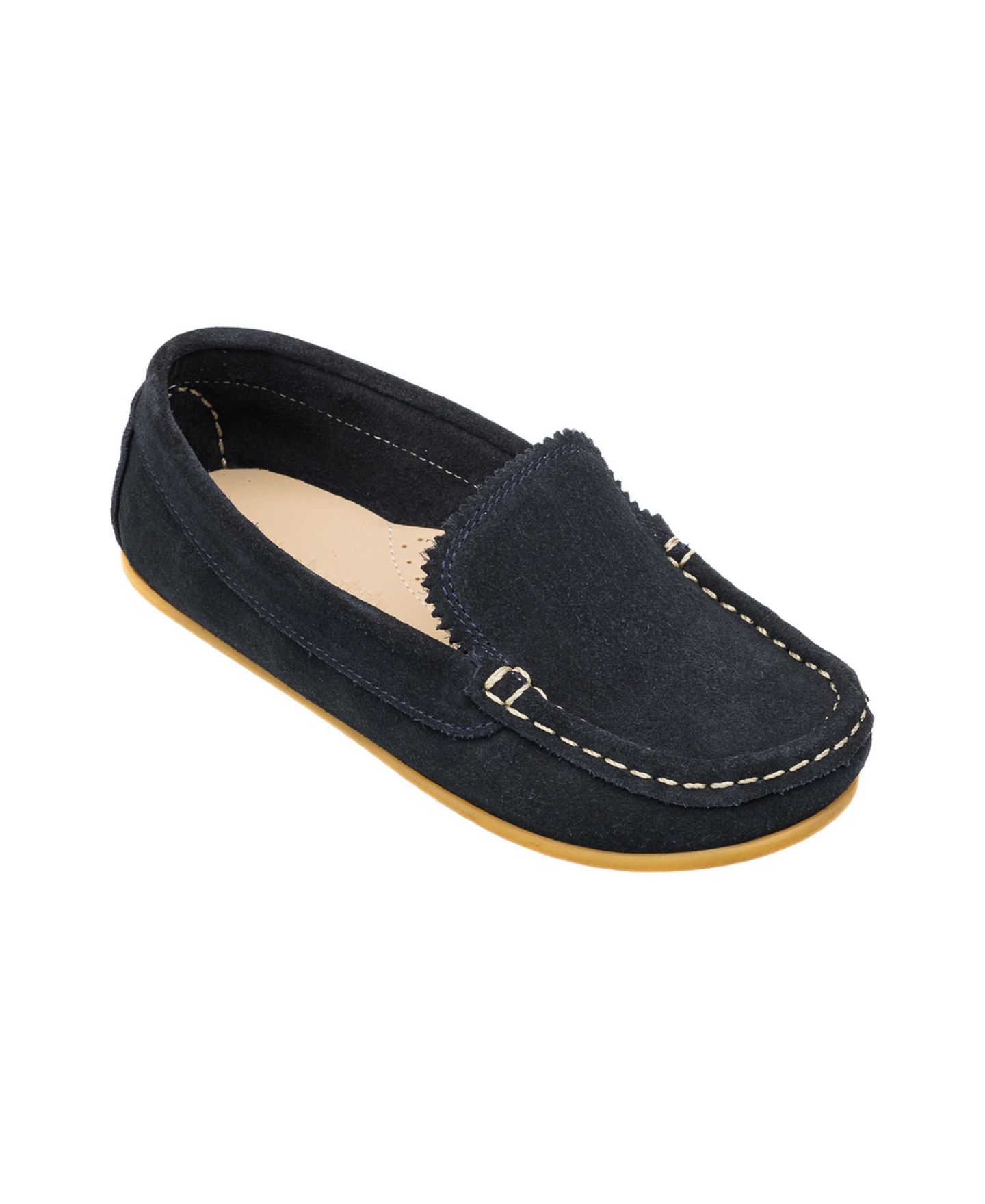 Детские мокасины Elephantito Child Boys Antton Driver Moc, цвет: Синий — фото 3