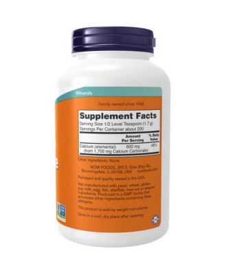 Calcium Carbonate Powder ,12 OZ