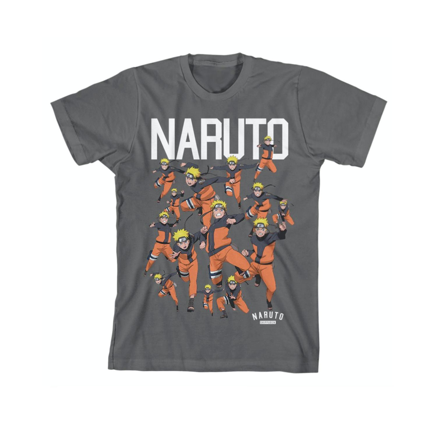 Character Squad Youth Charcoal Gray Graphic Tee-L