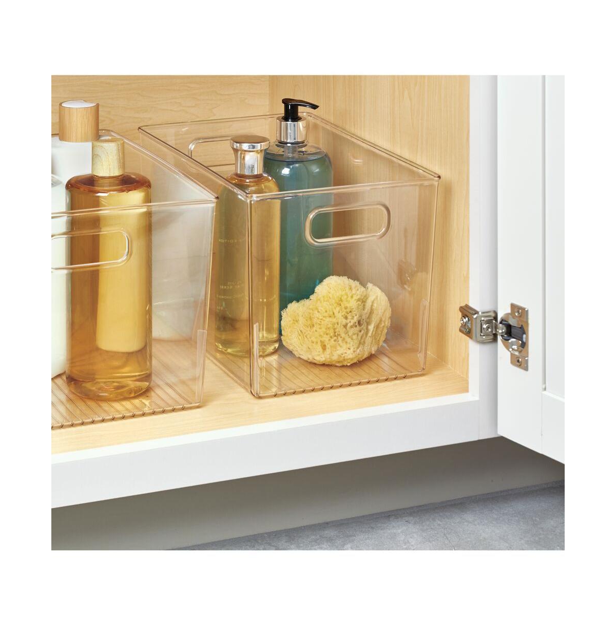 iDesign Plastic Storage Bin with Handles