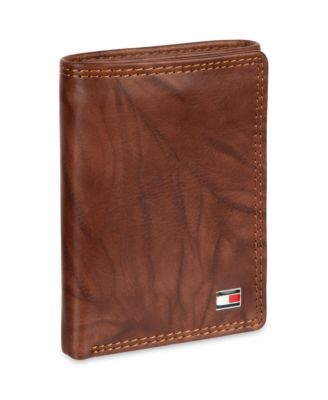 Men's Ribbon Striped Trifold Wallet