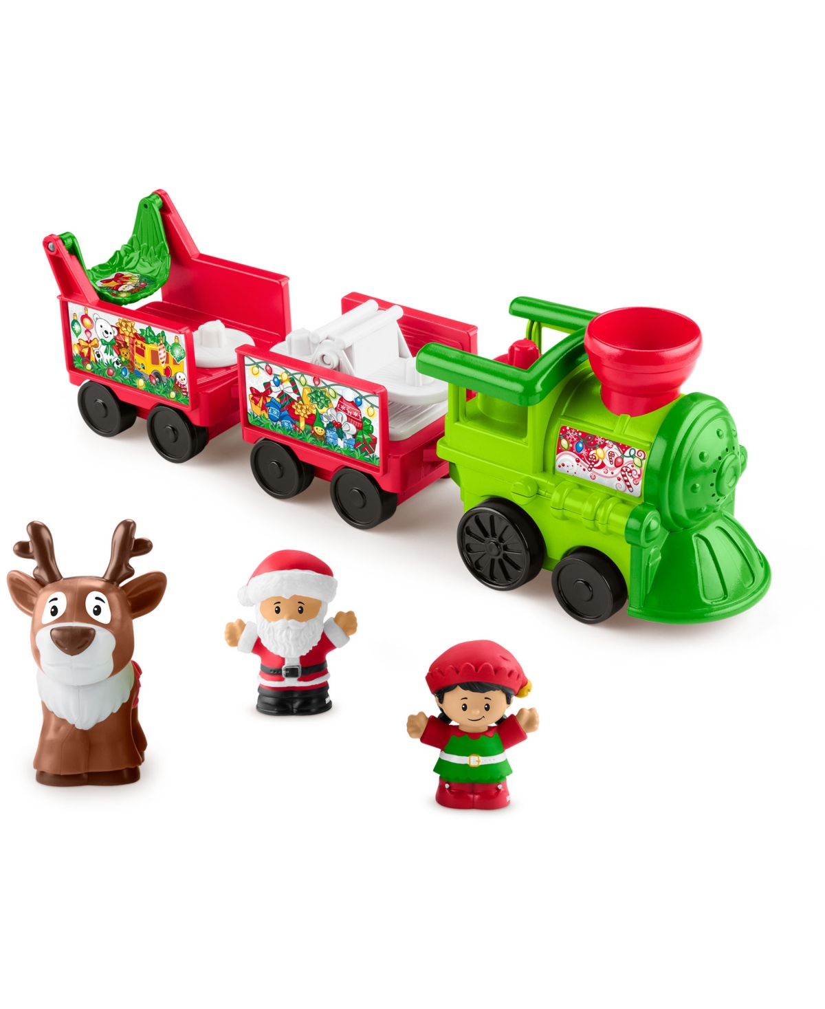 Little People Musical Christmas Train Toy In Multi