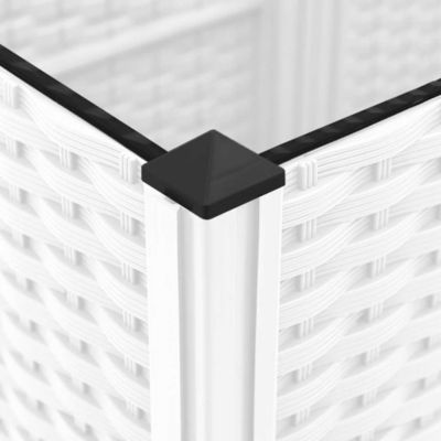 Durable Raised Bed Polypropylene, 47.2 x 15.7 x 15.0 in