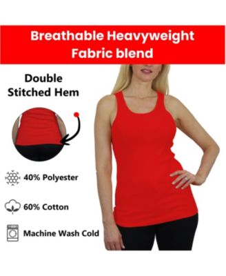 Women's Loose Fit Ribbed Tank Top