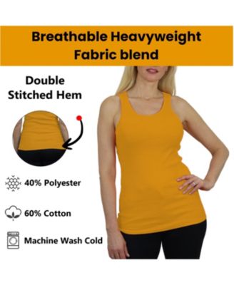 Women's Loose Fit Ribbed Tank Top