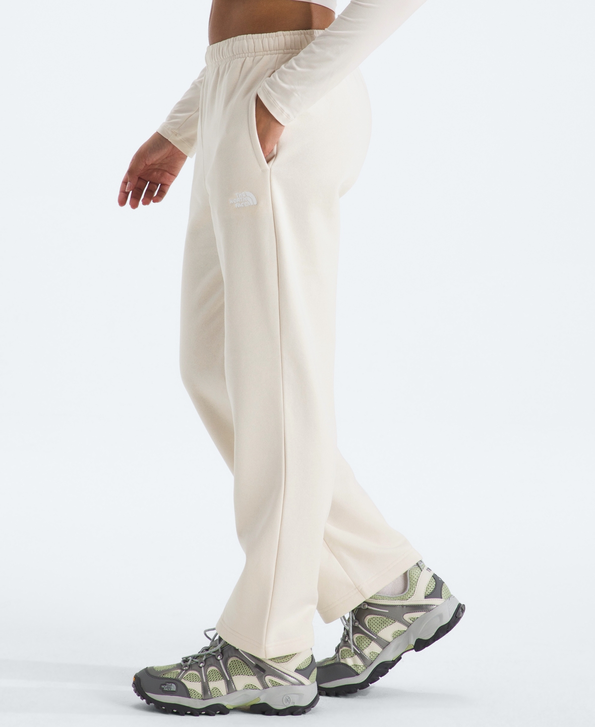 The North Face Women's Evolution Simple Dome Straight Leg Pants In White